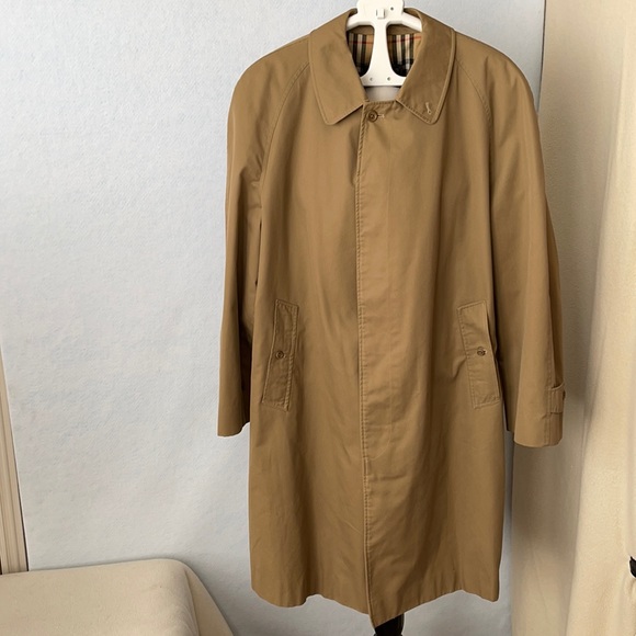 Burberry Other - Burberrys’ Dark Tan Overcoat Classic Vintage